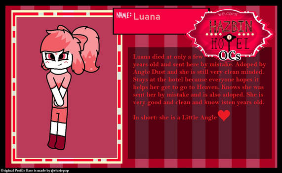 Luana's card