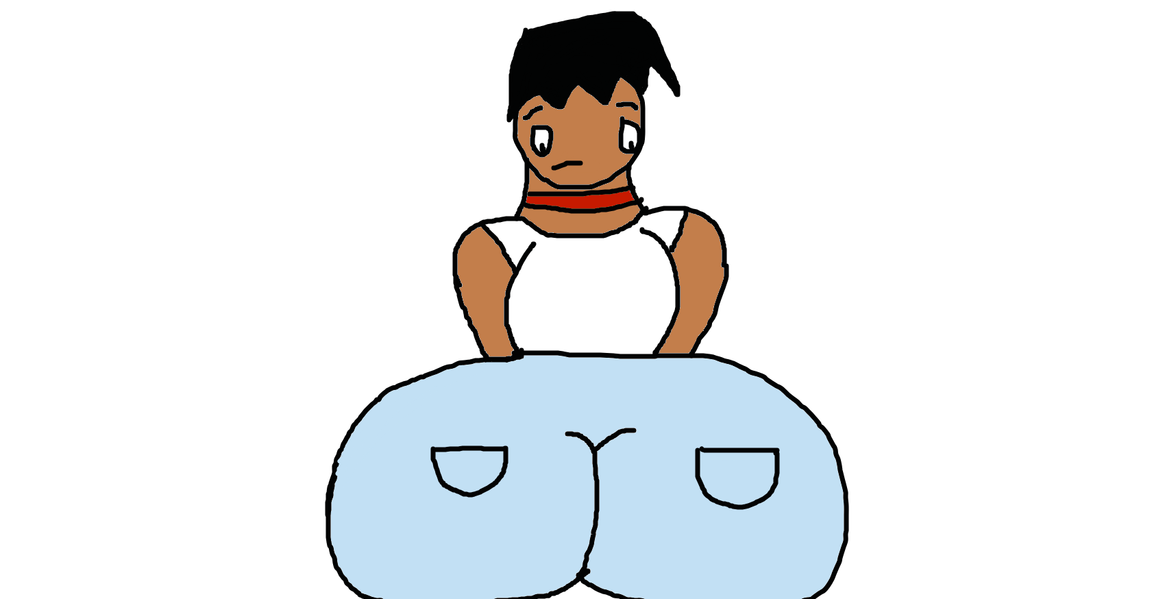 Ninja girl Mai's big butt by 7kr on DeviantArt