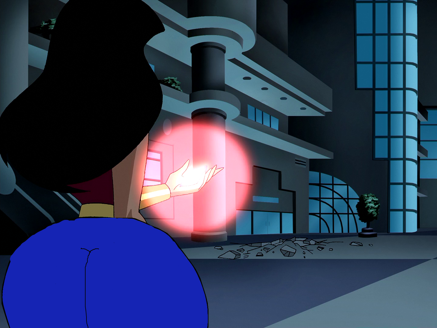 Wonder womans big butt by 7kr on DeviantArt