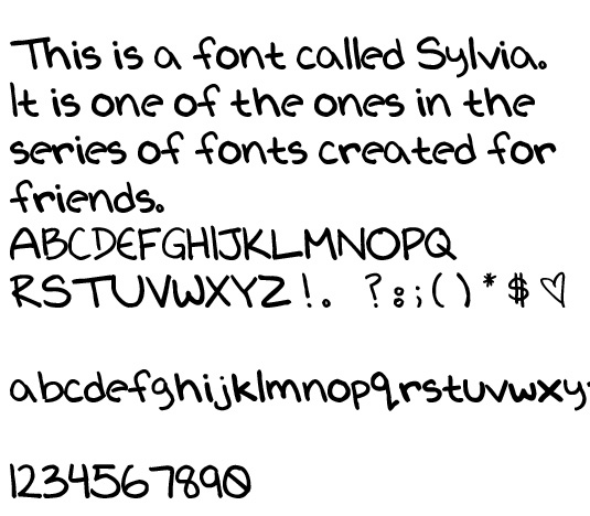 Sylvia Font