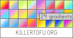 Mixed Photoshop Gradients