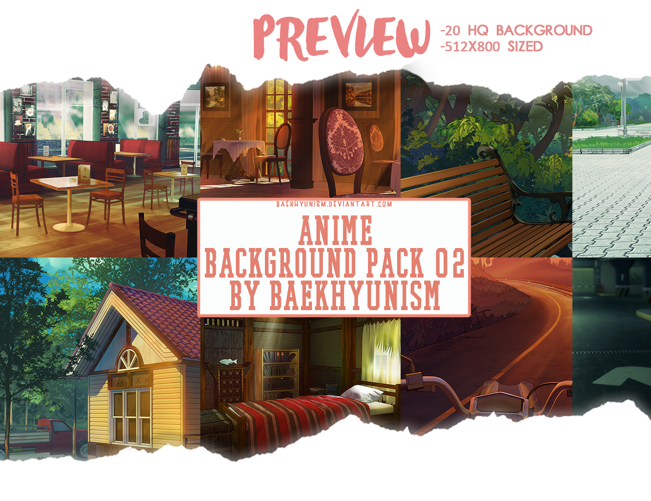 Download 7700 Background Anime Pack Gratis Terbaru