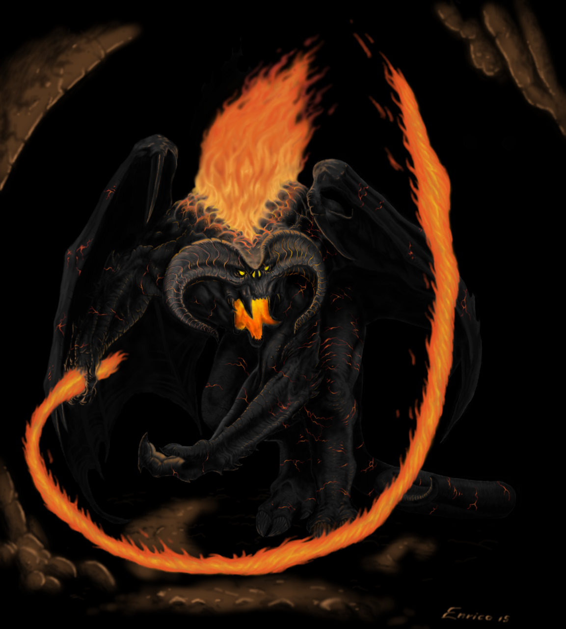 Balrog of Morgoth by Ody55eo on DeviantArt