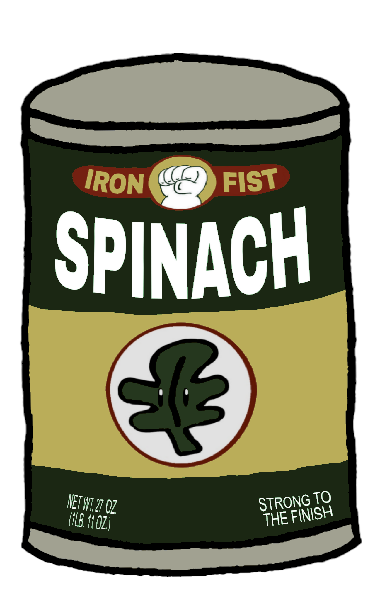 Popeye's Can of Spinach by KHWarrior on DeviantArt