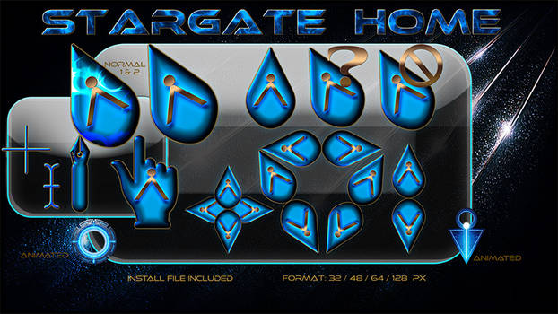 Stargate Home Cursor Set