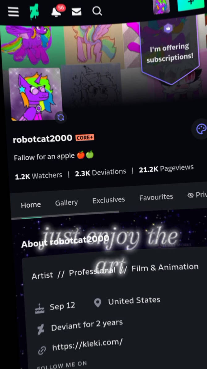 Just enjoy the show by robotcat2000 on DeviantArt