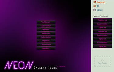 NEON Gallery Icons
