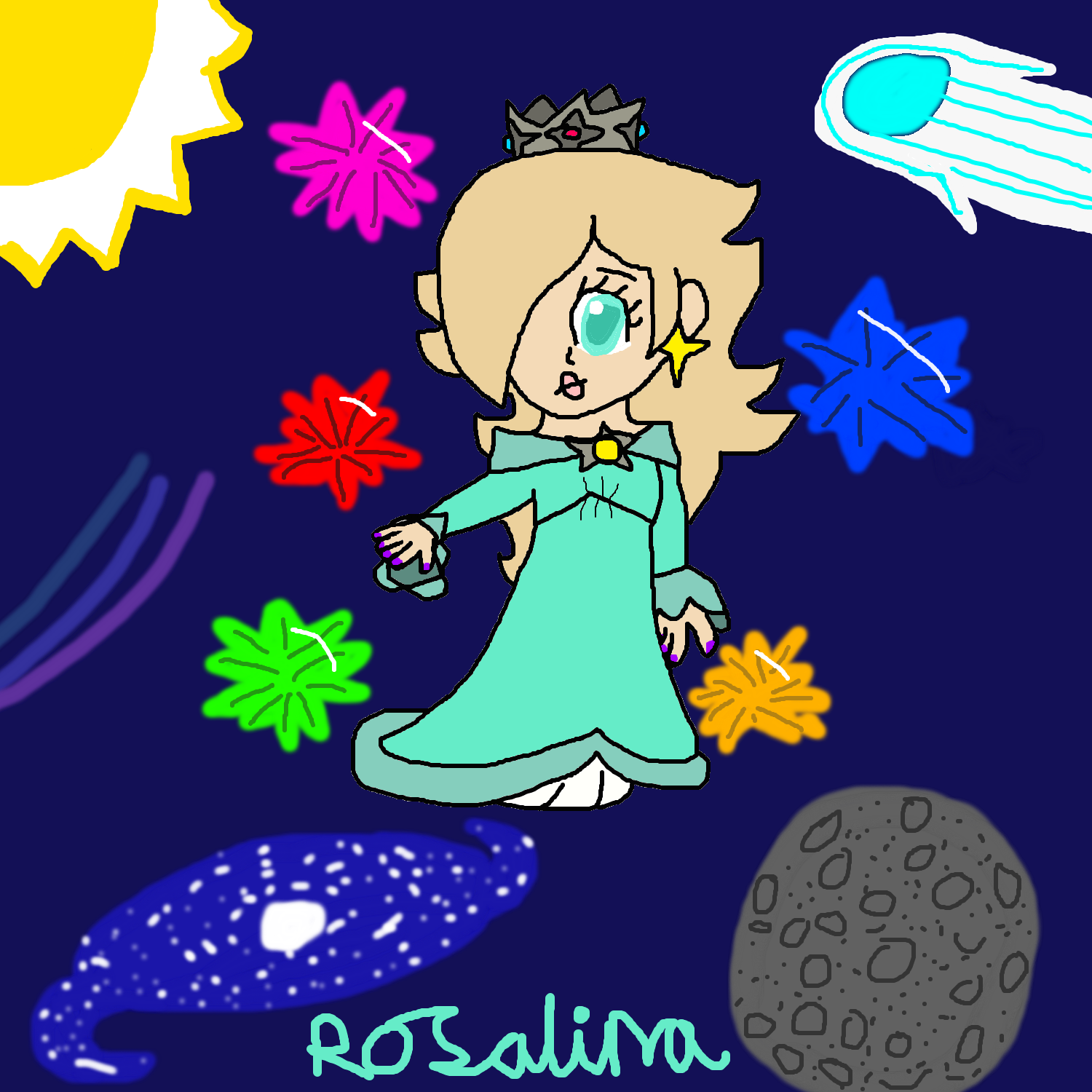 Lady of the Cosmos by Daracoon911 on DeviantArt