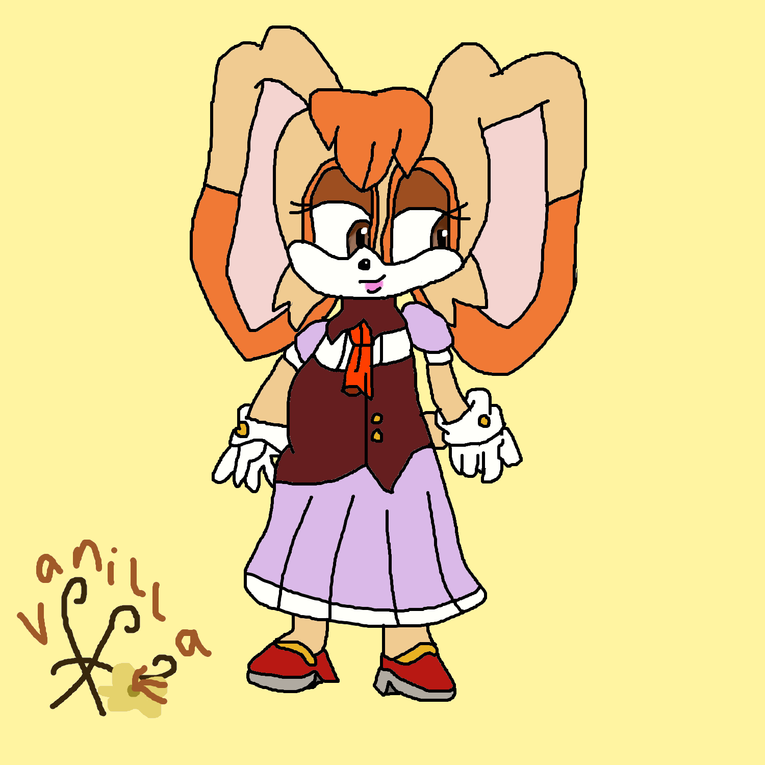 Vanilla the Rabbit by Daracoon911 on DeviantArt