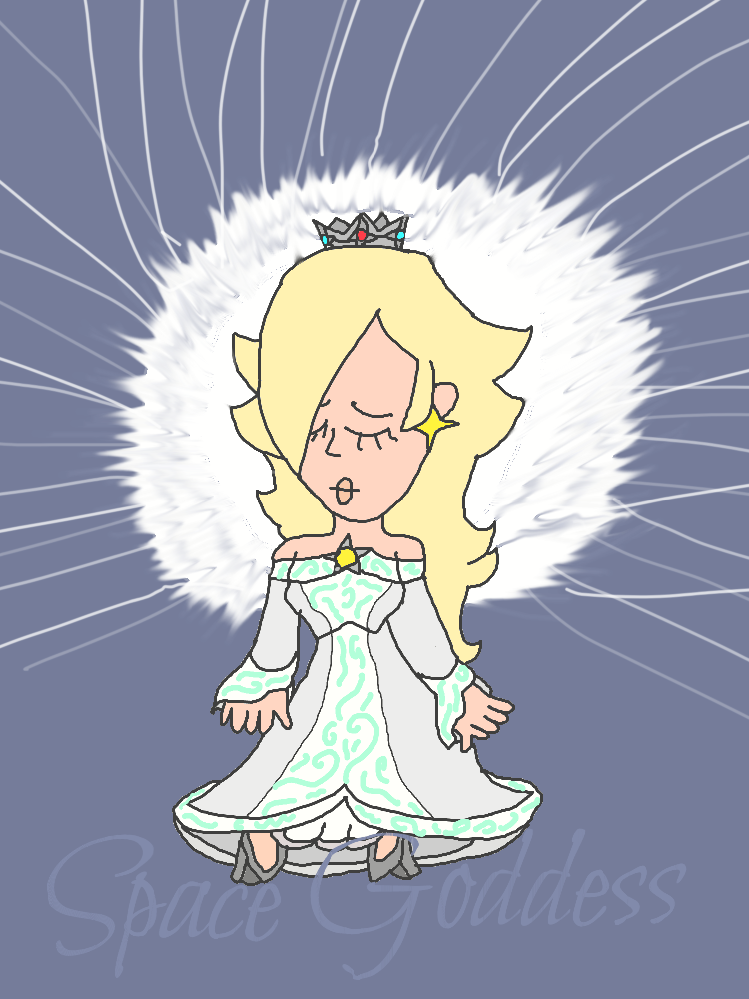 Space Goddess by Daracoon911 on DeviantArt