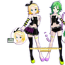 MMD Rin and GUMI Luvoratorrrrry LAT