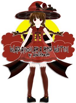 [MMD ESPECIAL] Wadanohara Red Witch [DAY 3/5]