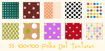 Polka Dot Icon Textures