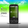 HTC G1 Dream Smartphone .PSD