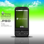 HTC G1 Dream Smartphone .PSD by zandog