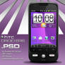 HTC Eris Smartphone .PSD