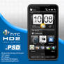 HTC HD2 Smartphone .PSD