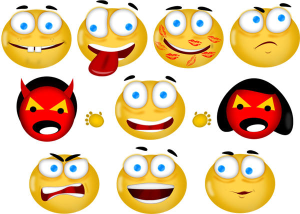 Free Set of High Quality Smileys and Icons by codicode on DeviantArt