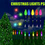Christmas Lights PSD