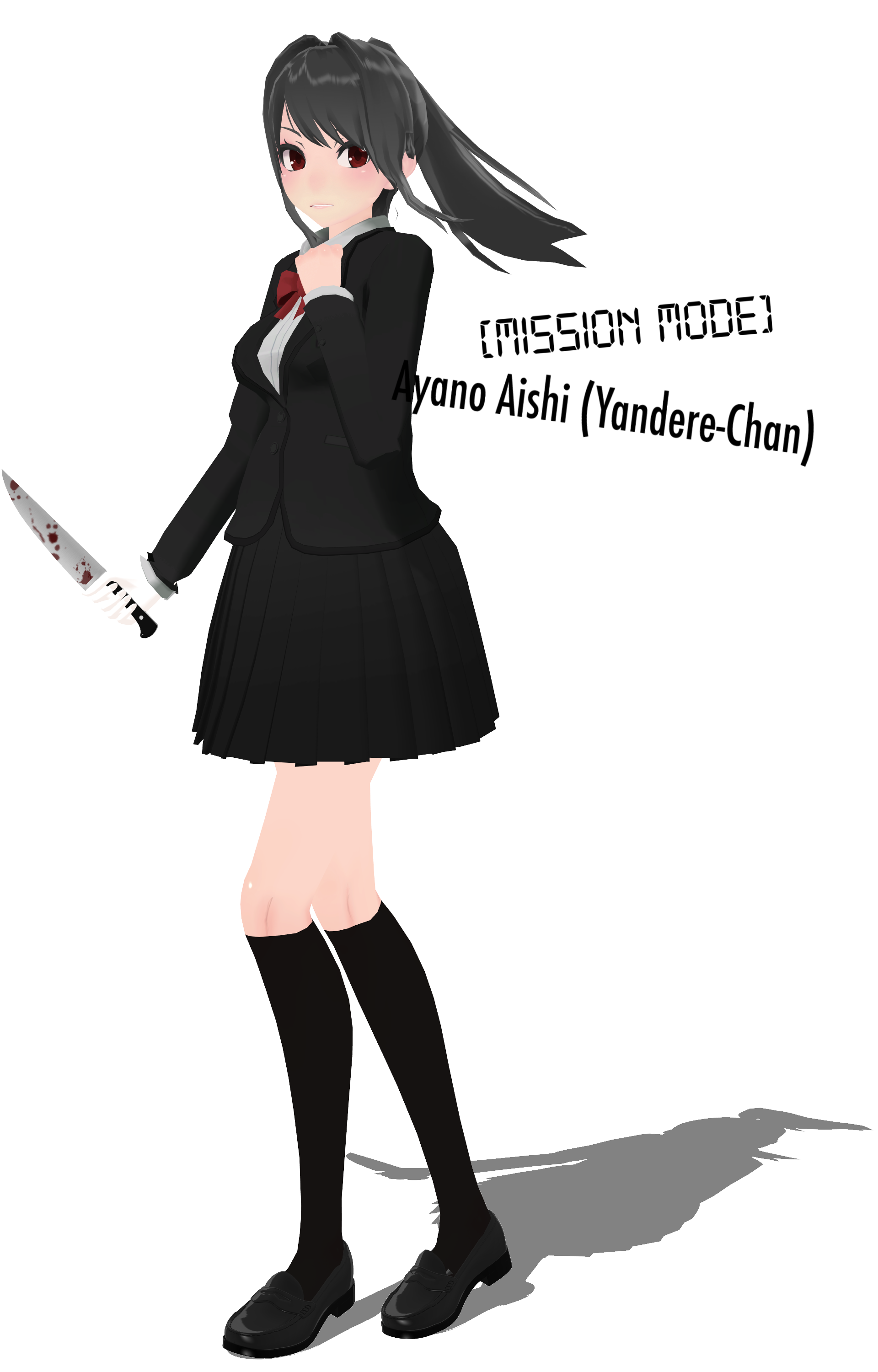 Yansimmission Mode X Mmd Ayano Aishi Dl By 10jmixp On Deviantart