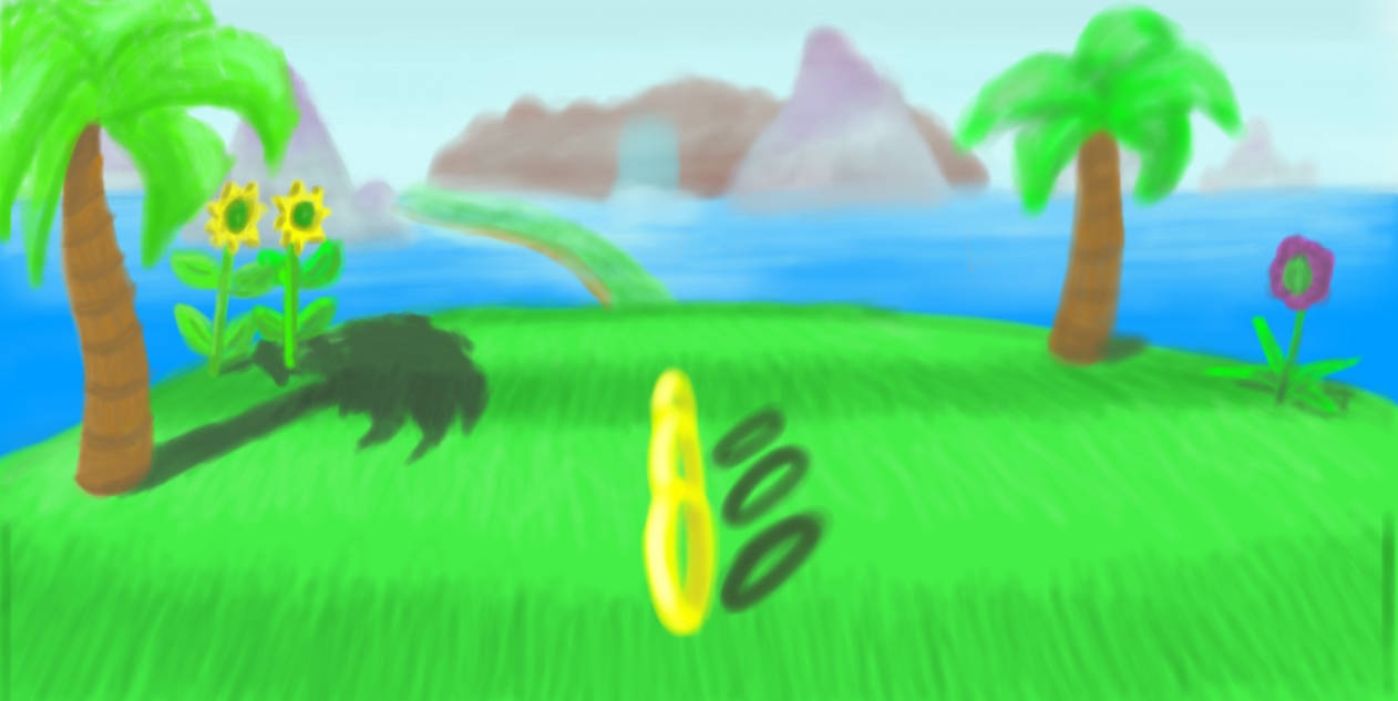 Green Hill Zone by ZozoSonicArt on DeviantArt