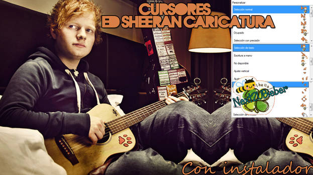 Cursor Ed Sheeran {Caricatura}