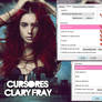 Cursor TMI: Clary Fray Caricatura