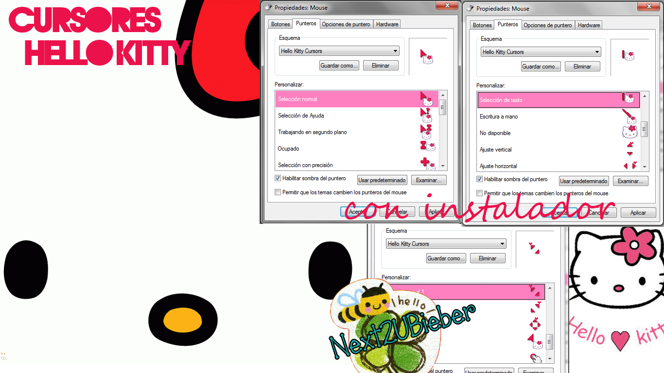 Hello Kitty Cursors