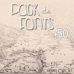 Pack de fonts (+50)