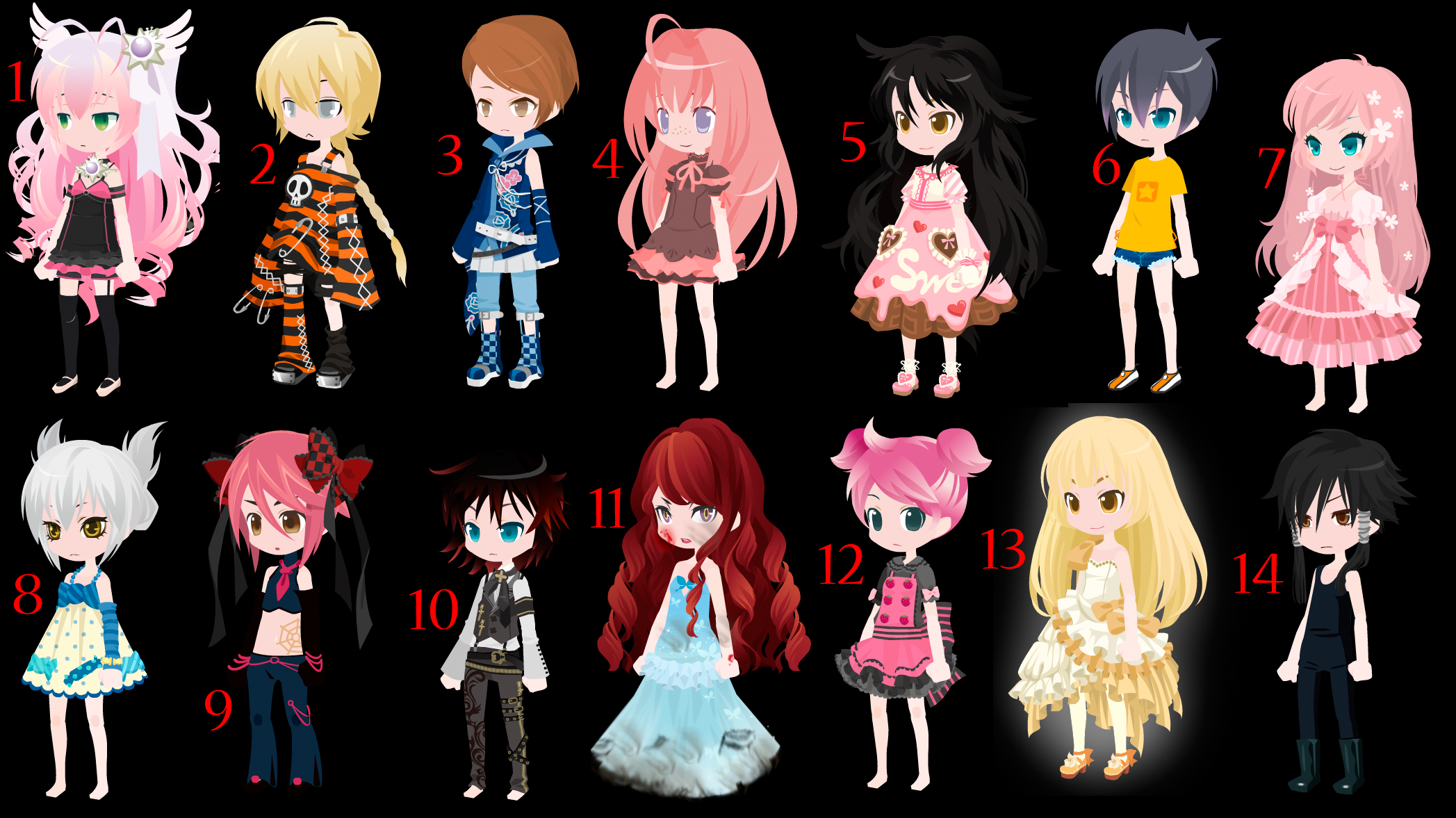 Free Selfy Adopts Pack 33 (6/14) Open