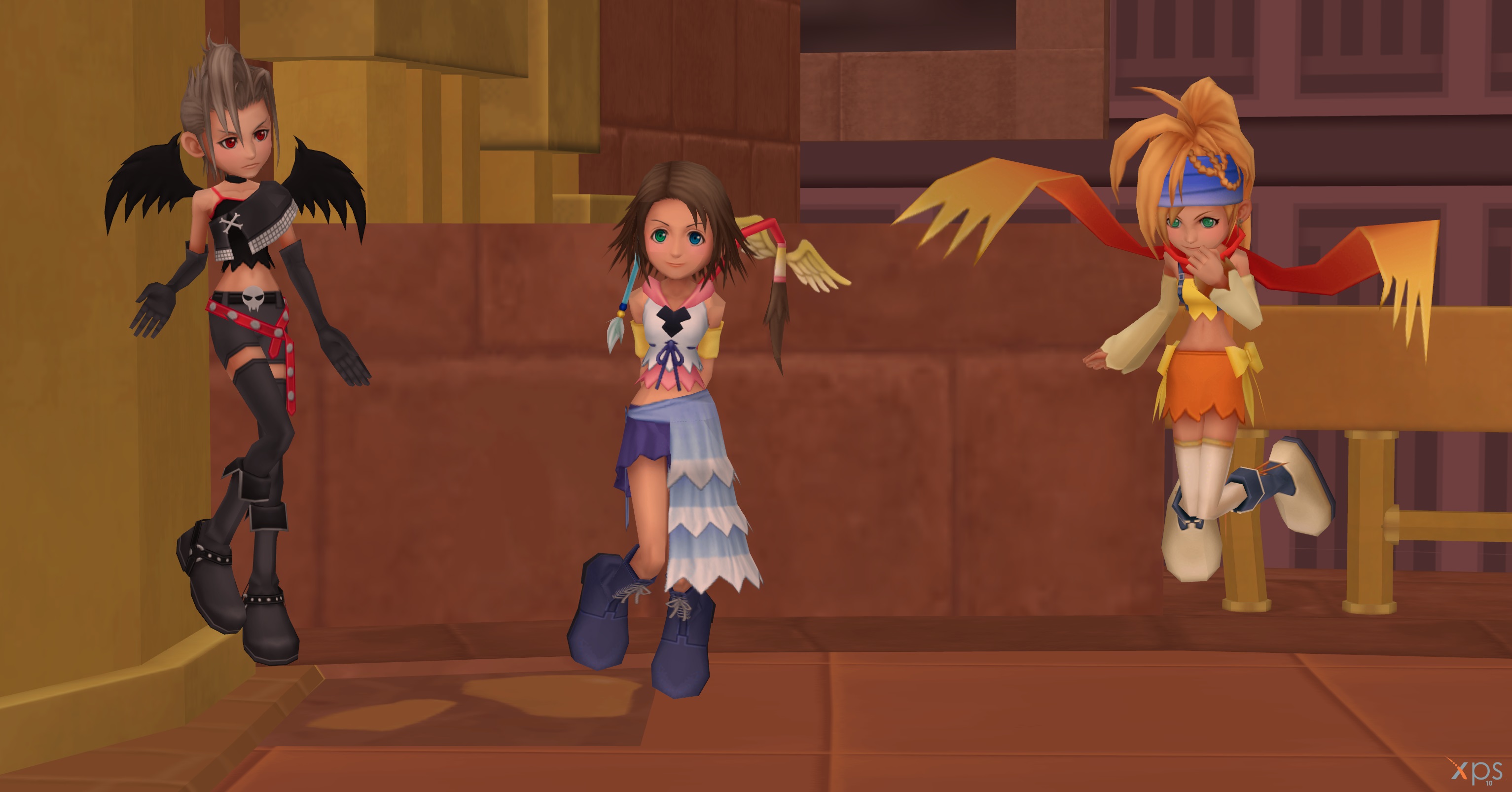 Kingdom Hearts Yuna Kingdom Hearts Yuna