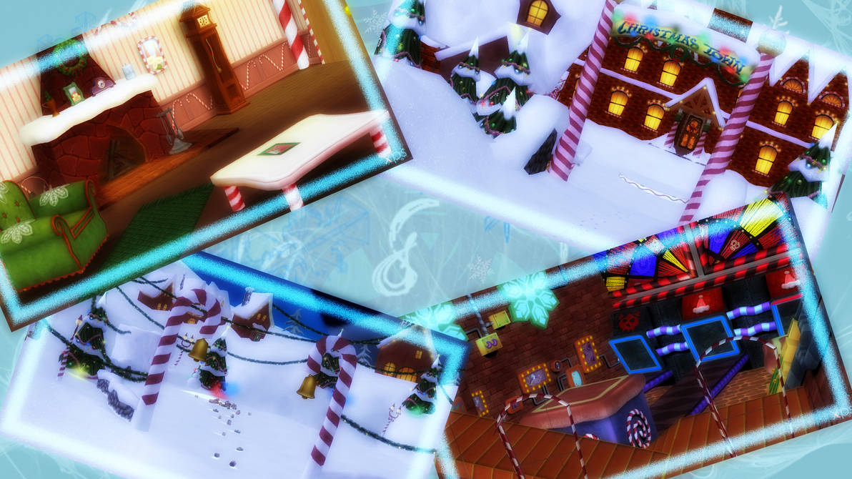 Christmas Town - Advent Calendar [06] by LexaKiness on DeviantArt