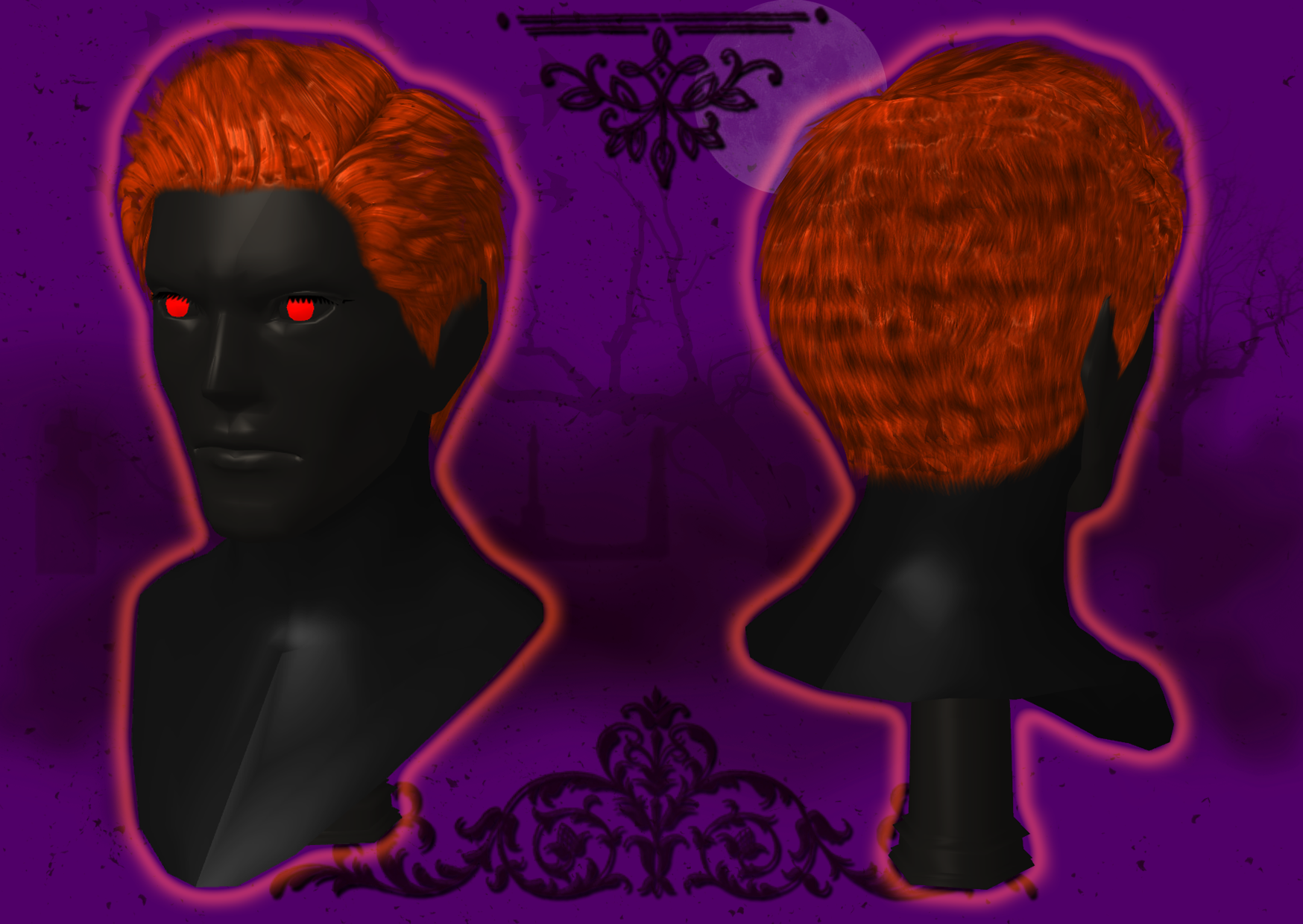 Male Hair Version 1 [XPS] by LexaKiness on DeviantArt