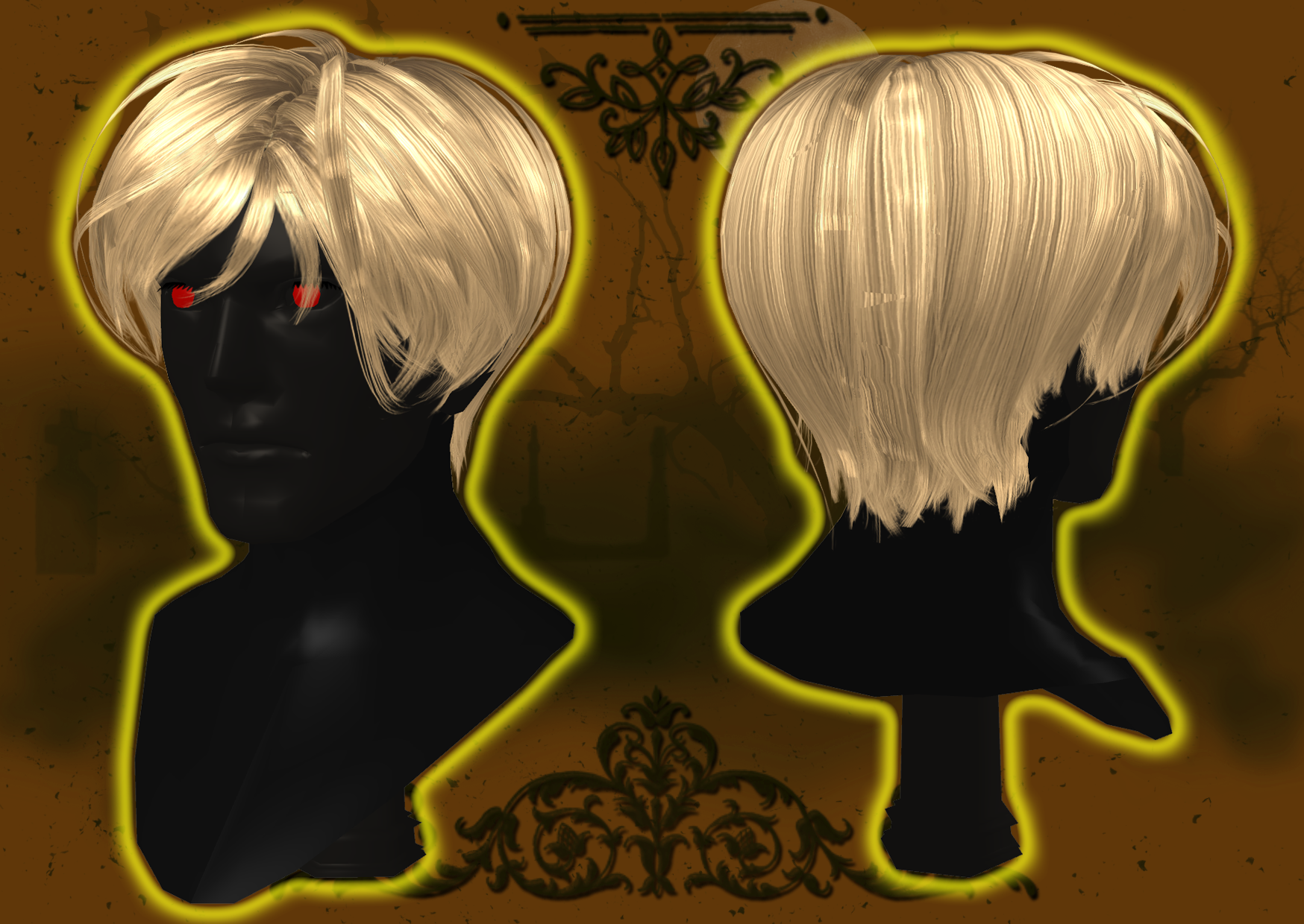 Male Hair Version 3 [XPS] by LexaKiness on DeviantArt