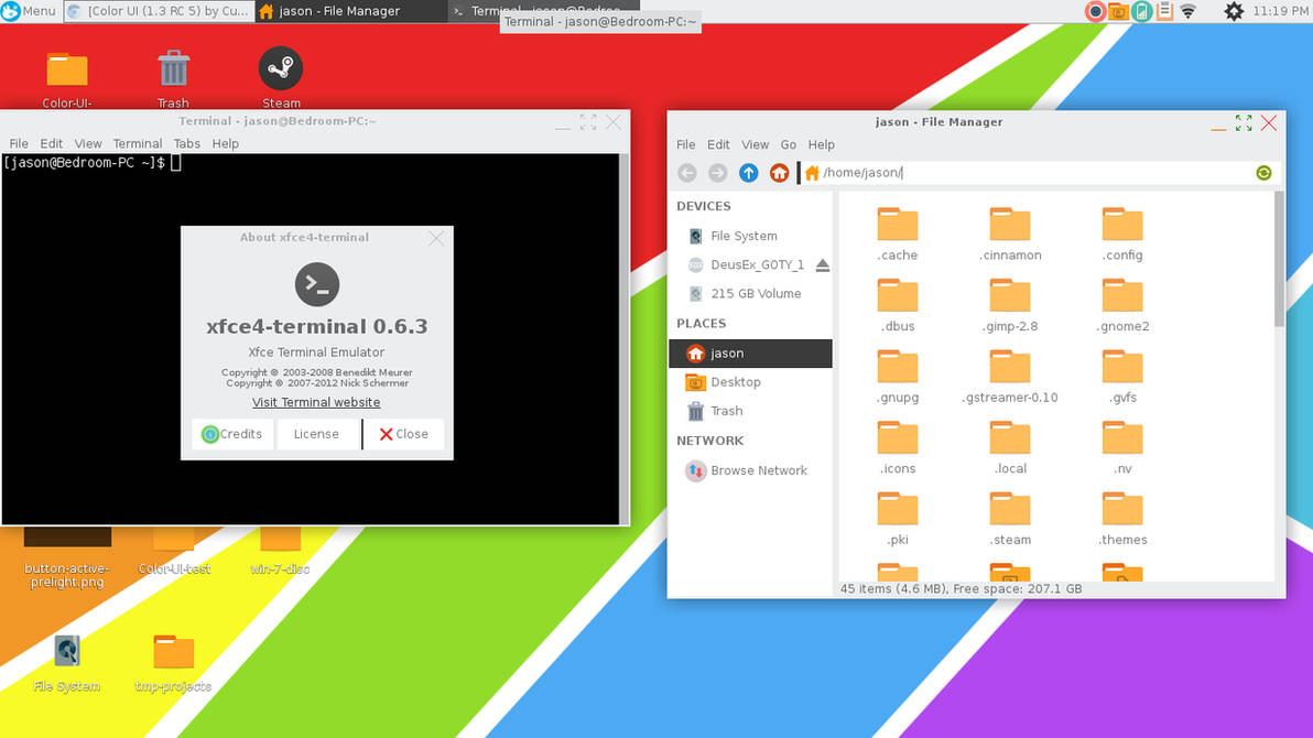 Color UI (1.5.1 RPF 2 Build 19) by CustomArtDesigner