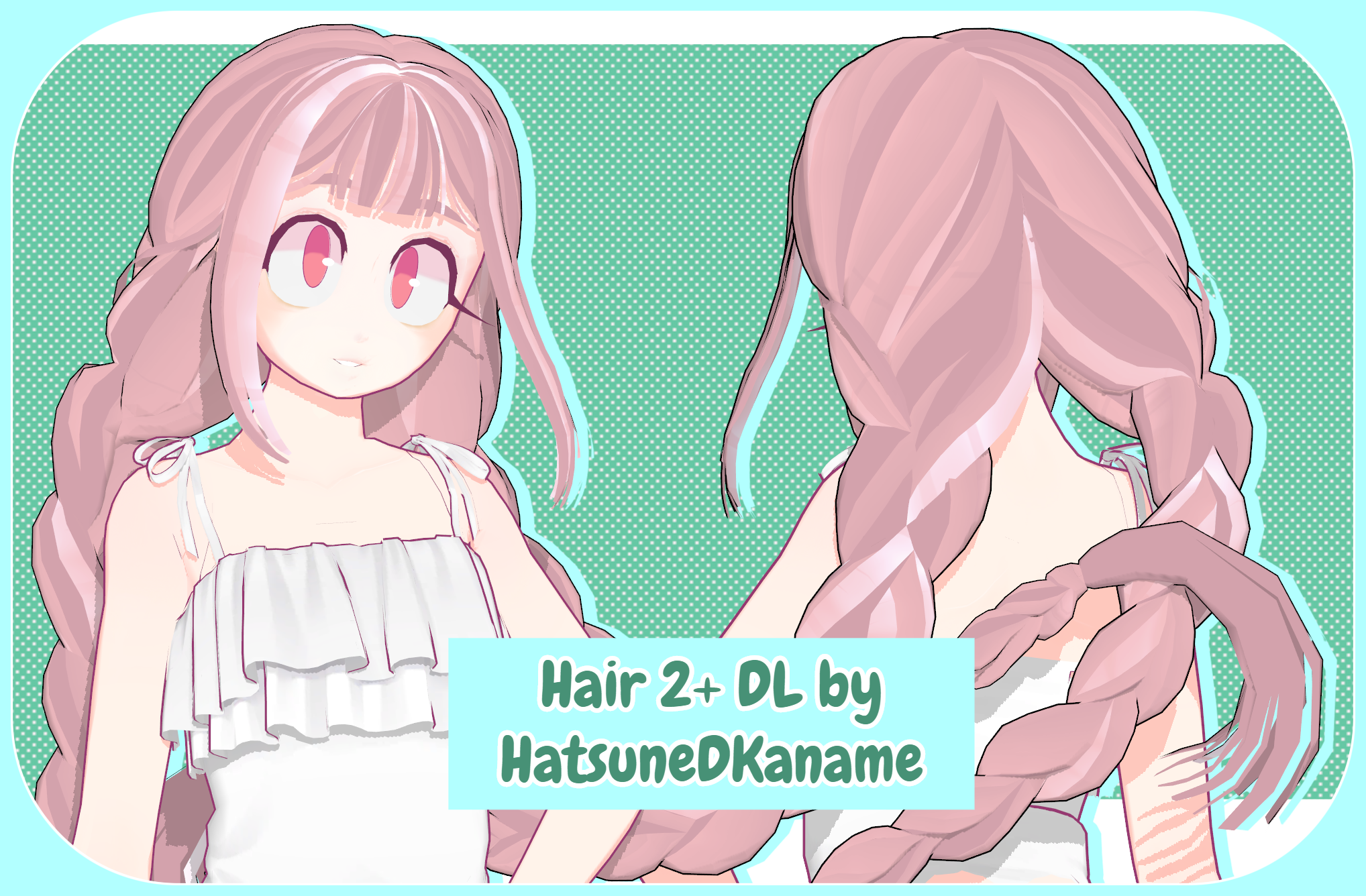 Hair 2 + DL by HatsuneDKaname on DeviantArt