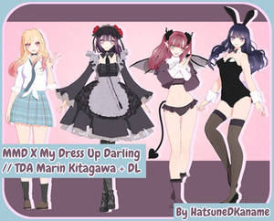 MMD X MyDressUpDarling // TDA Marin Kitagawa + DL