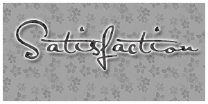 Satisfaction Font