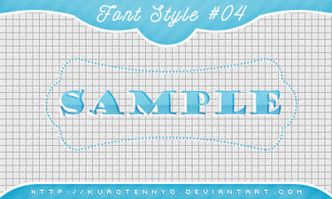 Font Style #04