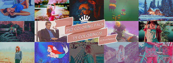 Mini Watcher Pack - 15 PSD Colorings!