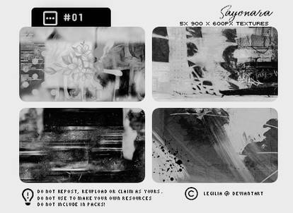 Sayonara | Texture Pack #001