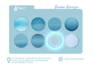 Ocean Breeze || Font Style Set #01