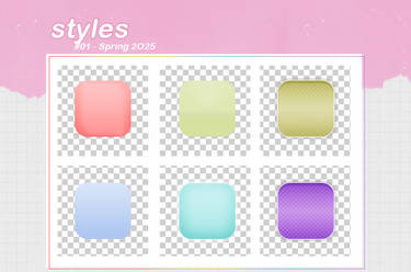 Spring 2025 / Styles Pack #01