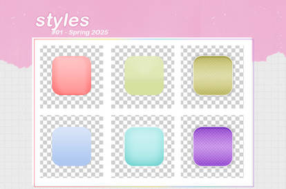 Spring 2025 / Styles Pack #01