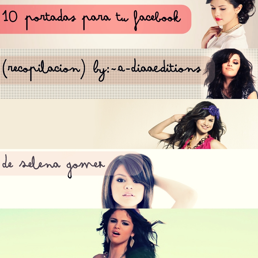 Pack-Portadas para facebook de Selena Gomez by A-DiaaEditions on DeviantArt