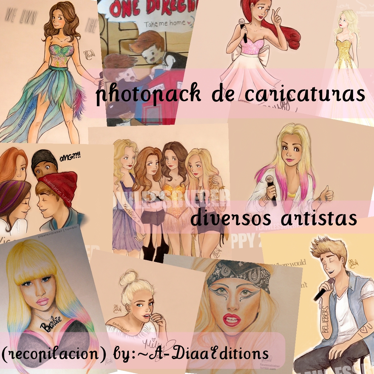 PhotoPack de Caricaturas (diversos artistas) :3