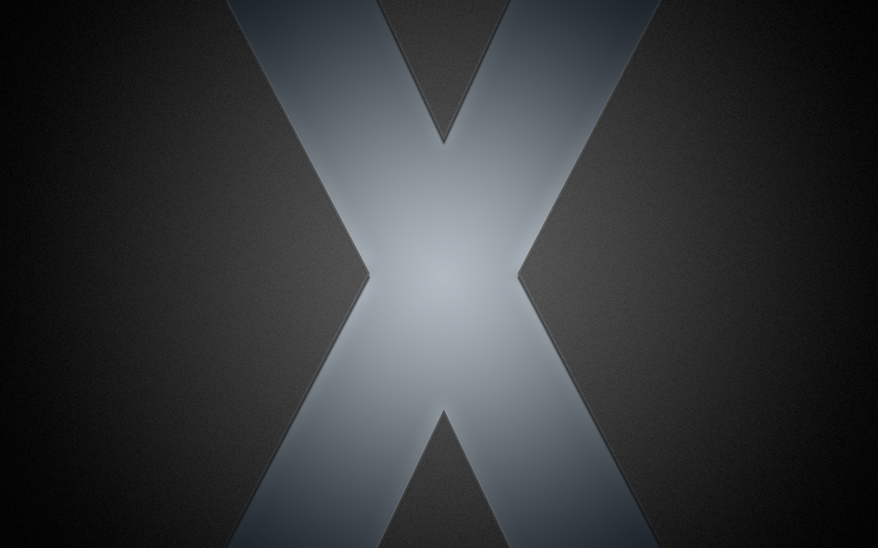 Mac OSX 'X' Wallpaper