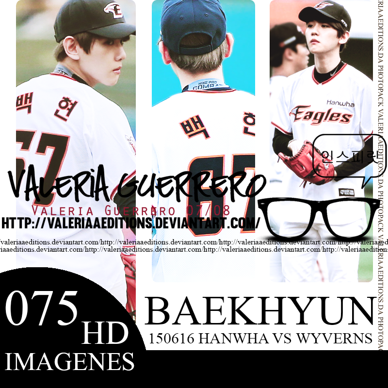 150616 Hanwha Vs Wyverns - Baekhyun