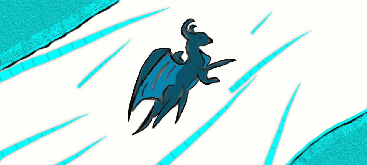Super Blue Dragon by HopSketch456 on DeviantArt
