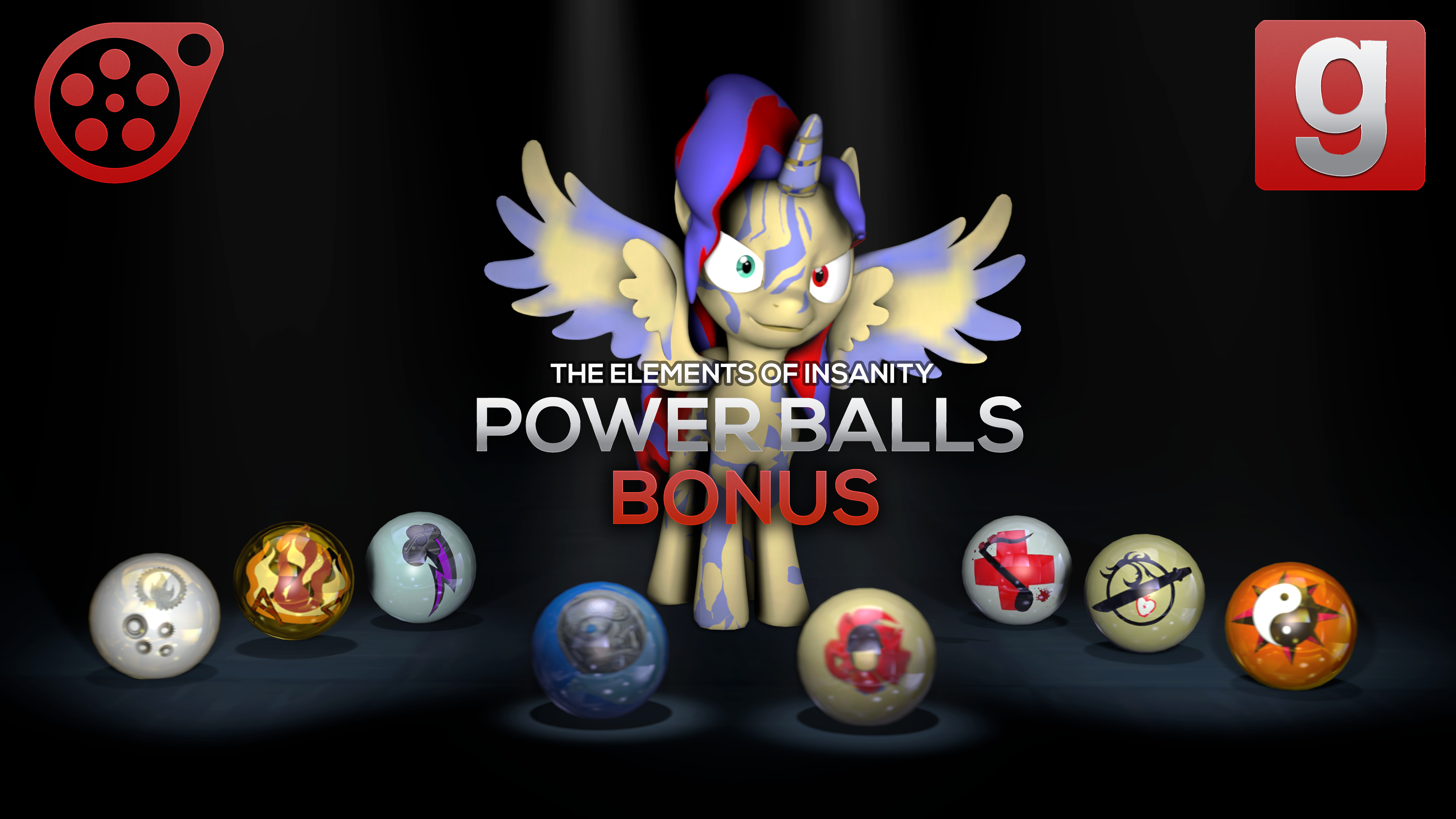 [DL]*BONUS*Power Balls - Elements of Insanity